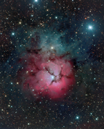 The Trifid nebula