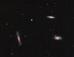 Galaxy Trio in Leo