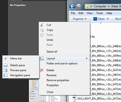 Example Explorer Layouts